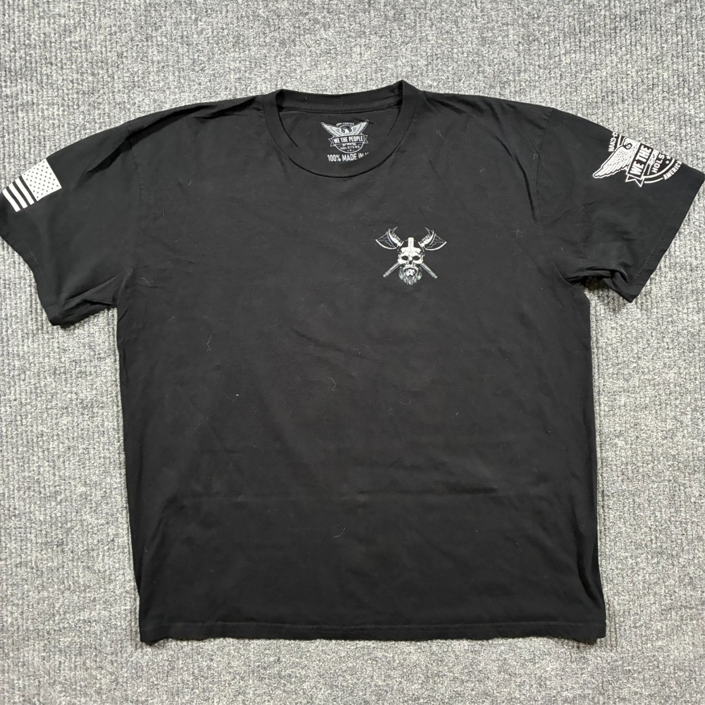 We‎ The People Holsters Mens T-Shirt 2XL Black Honor Before Shame Graphic USA